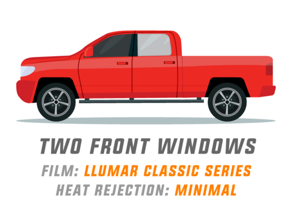 Buy Online: LLumar Classic Window Tint - Two Front Windows