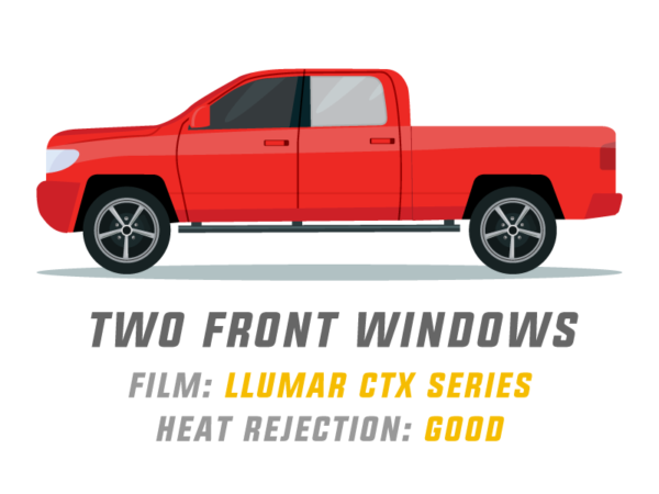 Buy Online: LLumar CTX Window Tint - Two Front Windows