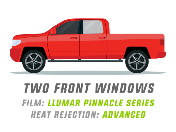 Buy Online: LLumar Pinnacle Window Tint - Two Front Windows