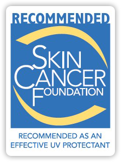 Recommended as an Effective UV Protectant by the Skin Cancer Foundation